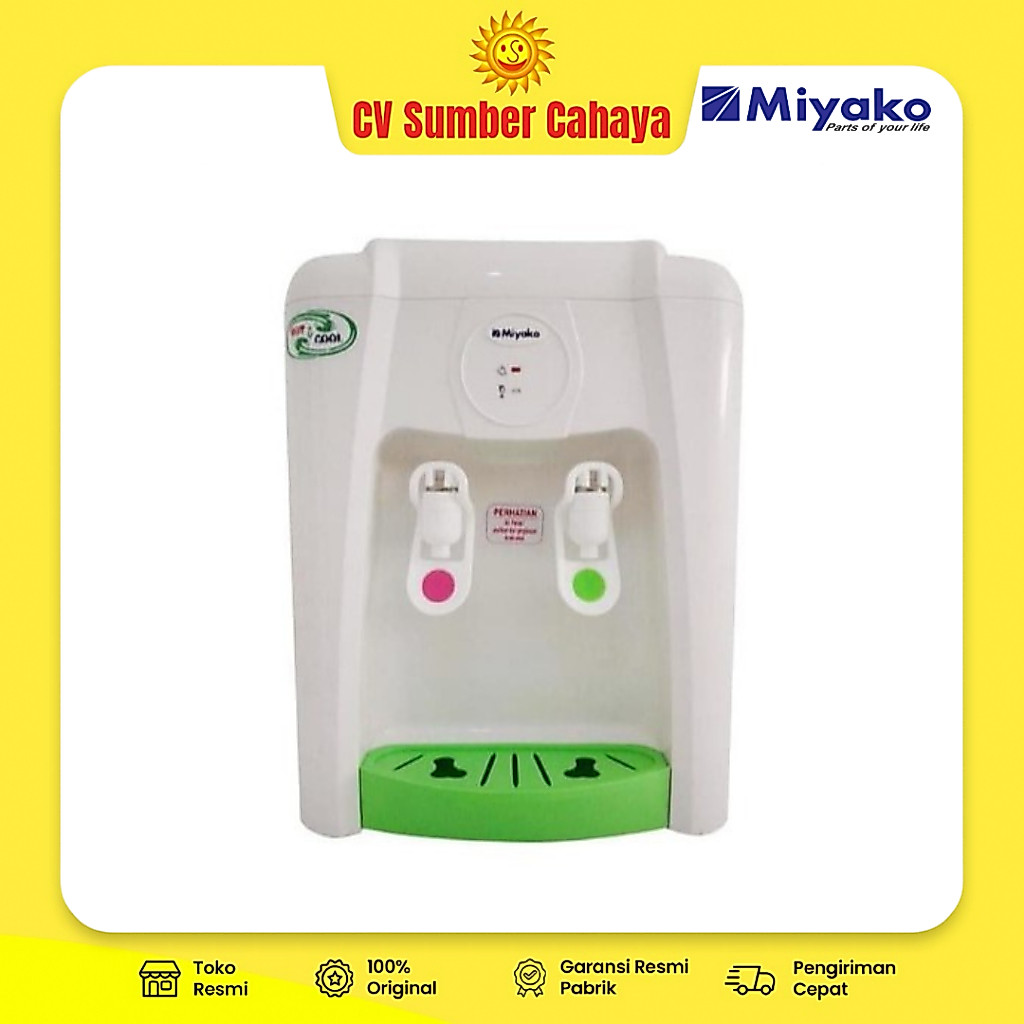 Miyako Dispenser Air 2 Kran Hot & Cool WD-290 PHC WD 290PHC WD 290 WD290