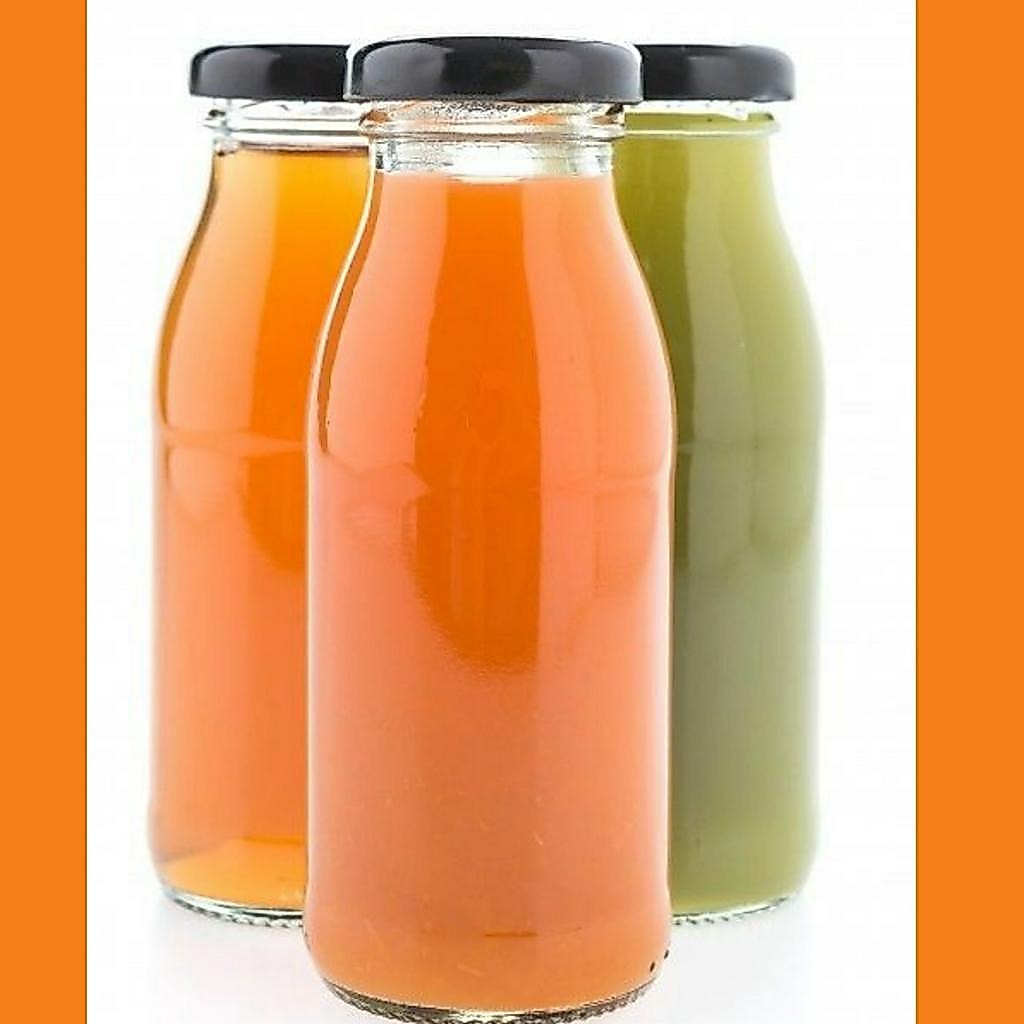 / 9 (sembilan) pcs 200/300/330 / 350ml BOTOL JUICE 350ML KACA  BARU + TUTUP SENG / botol kaca juice 