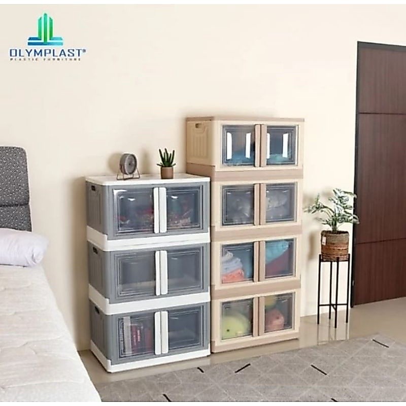 Olymplast Folding Storage - Box Penyimpanan - Kotak Penyimpanan - Serba guna