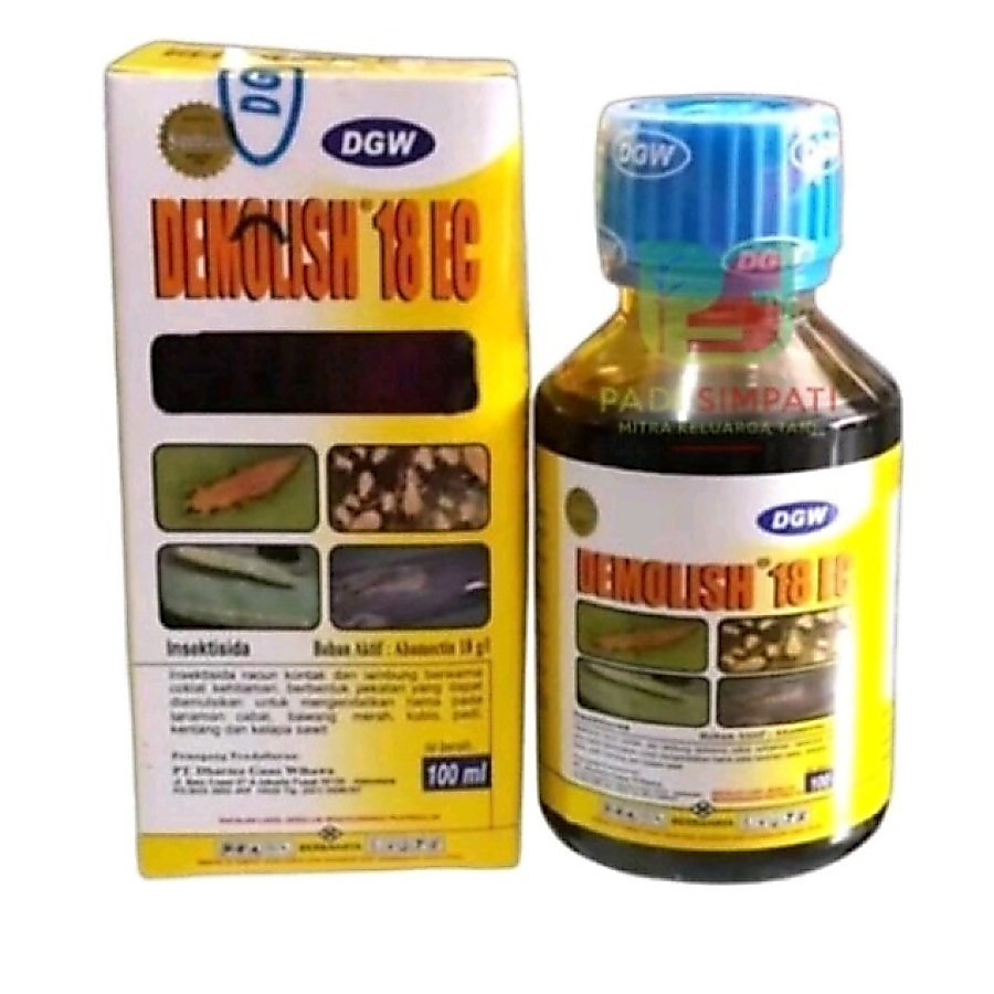 Demolish 18EC 100ml Insektisida Bahan Aktif Abamectin