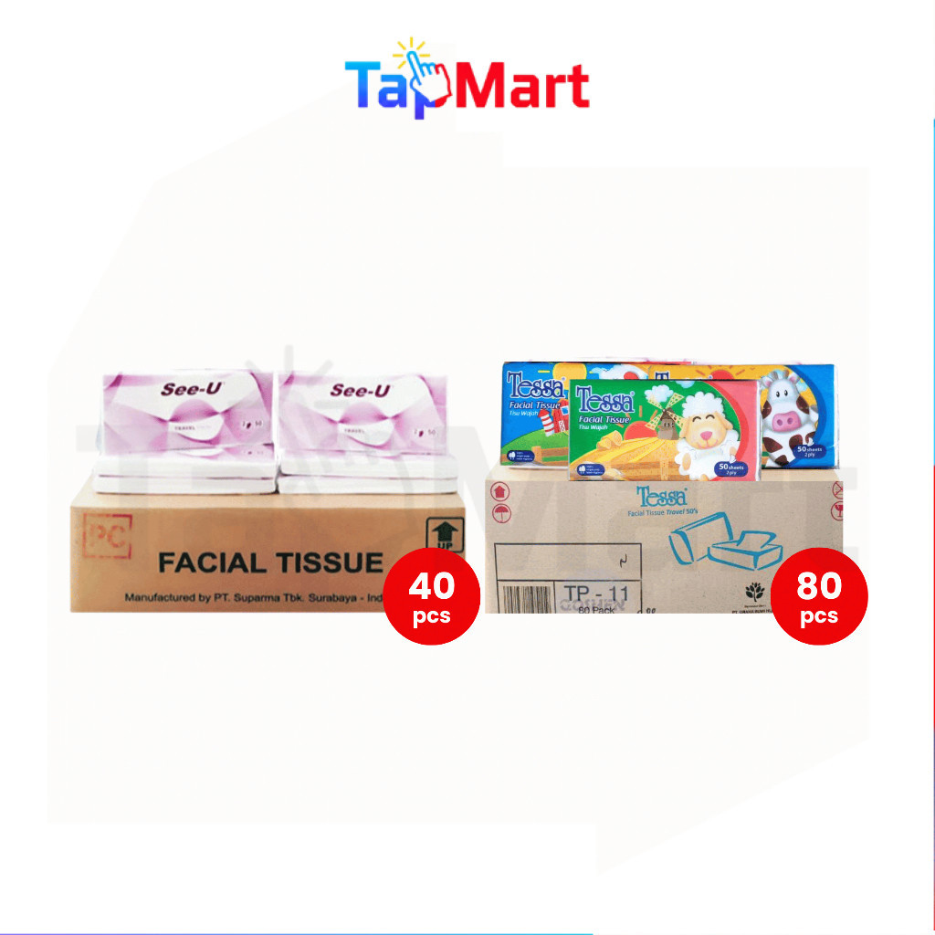 TapMart - SEE-U See U SeeU Tissue Tessa Travel 150 Sheets DUS