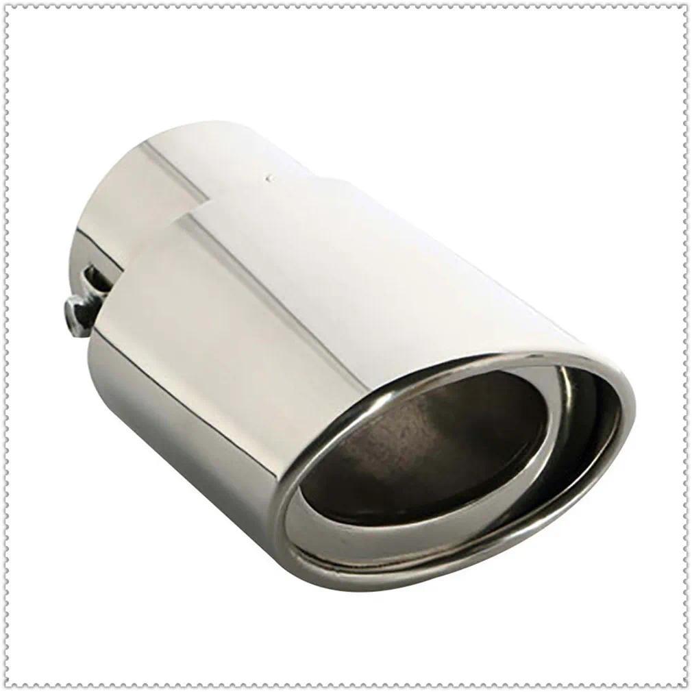 Universal Car Accessories Muffler Tip Round Stainless for Honda Accord Urban Element Step REMIX CRV 