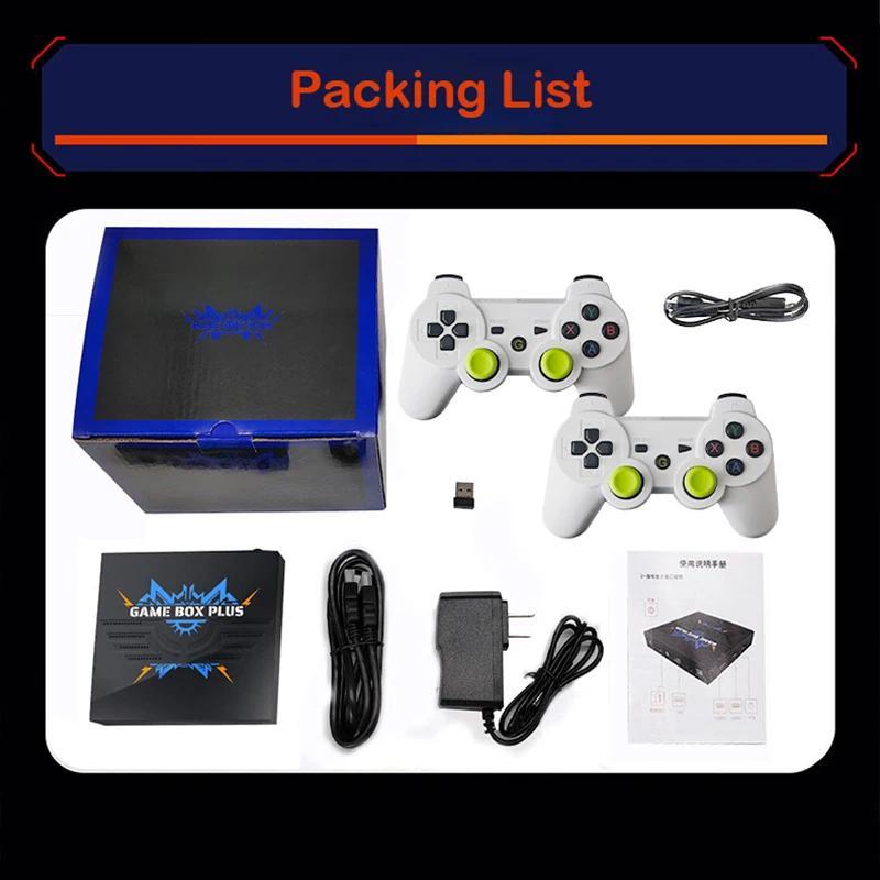 Coopreme X6 PLUS Video Game 64G 10000+Games HD Output Joystick Dual Controller Fighting Home Game Bo