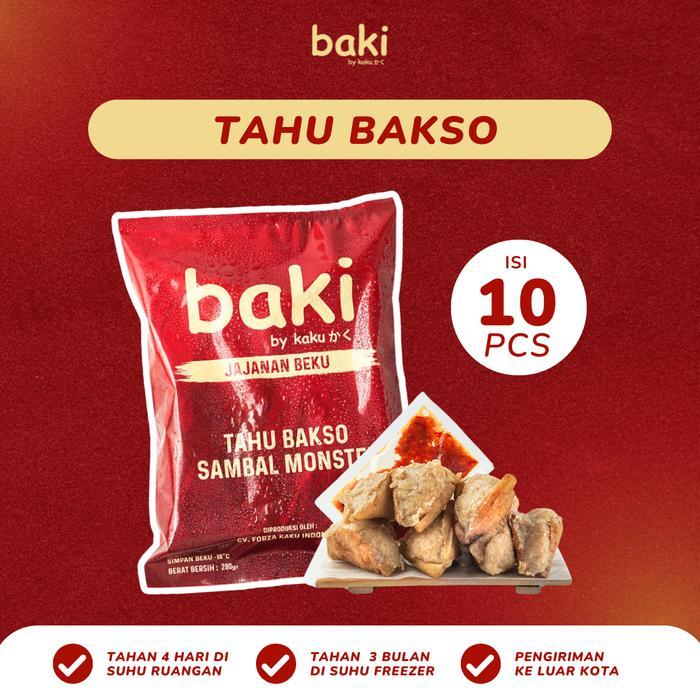 Tahu Bakso Frozen + Sambal Pedas - Kaku Food