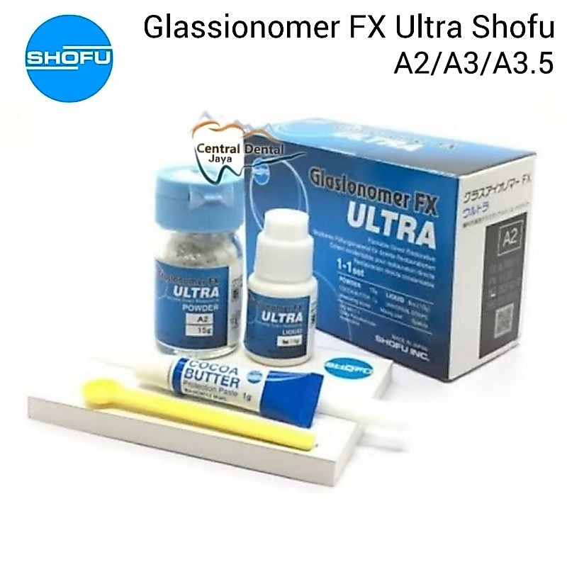 SHOFU GLASS IONOMER CEMENT ULTRA / GIC FX ULTRA SHOFU / GLASSIONOMER CEMENT FUJI