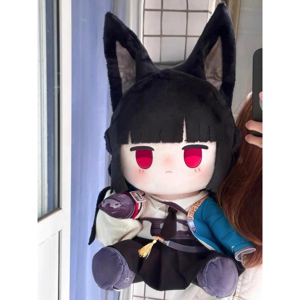 Zenless Zone Zero Hoshimi Miyabi Plush Doll Sitting Doll Dress Up Doll Cute Soft Plush Pillow Collec