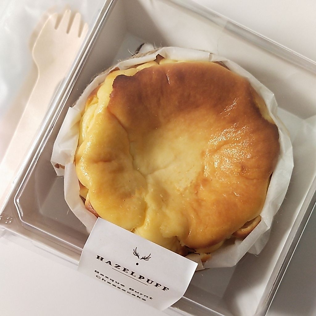 BURNT CHEESECAKE | BURNT CHEESECAKE PREMIUM SURABAYA | HAZELPUFF
