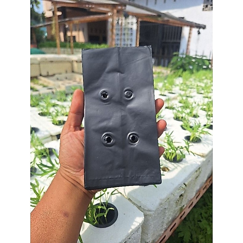 Plastik Polybag / Polibag Tanaman 20 cm x 20 cm Berkualitas Harga Satuan Ecer per pcs