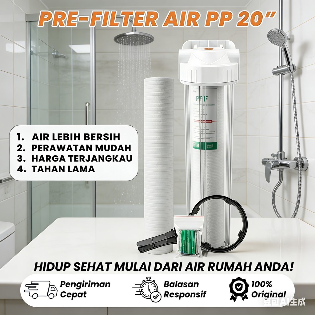 HOUSING FILTER AIR  20" + Filter PPF 5 Micron