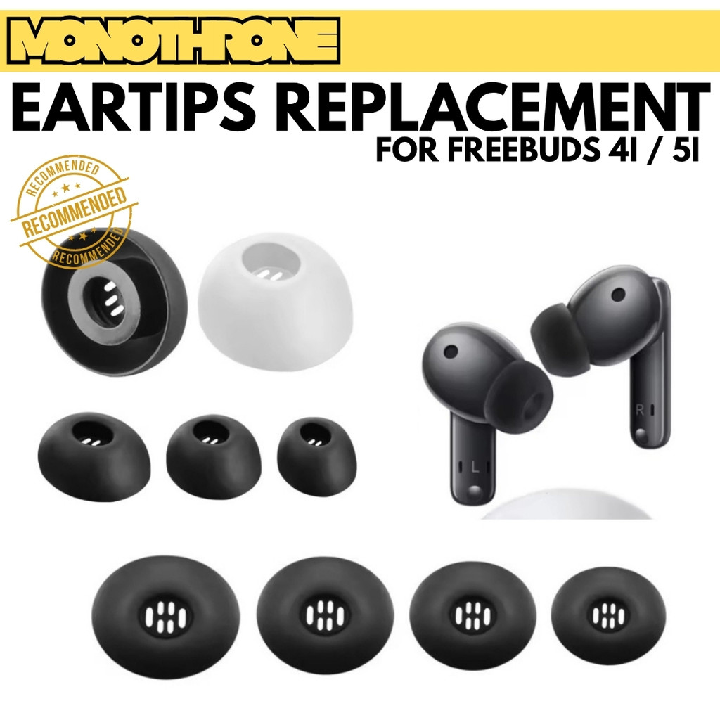 Eartips Huawei Freebuds 6i 5i 4i Freebuds Pro 4 3 2 Eartip Huawei Silicone Silikon Eartips Cover Hua