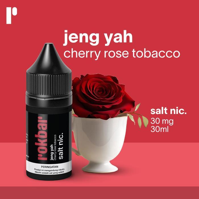 Rokbar Jeng Yah Cherry Rose Tobacco Salt Nic 30ML by Rok Bar