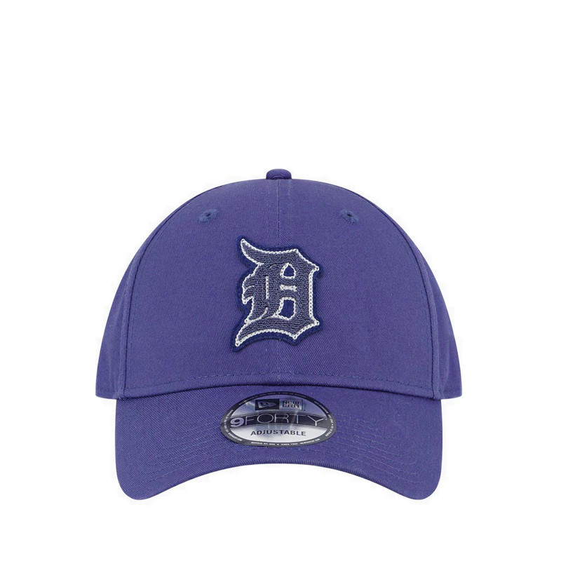 Topi New Era 940 MLB Chainstitch Detroit Tigers Purple Ink | NE Cap | Strapback | Baseball Tennis Go