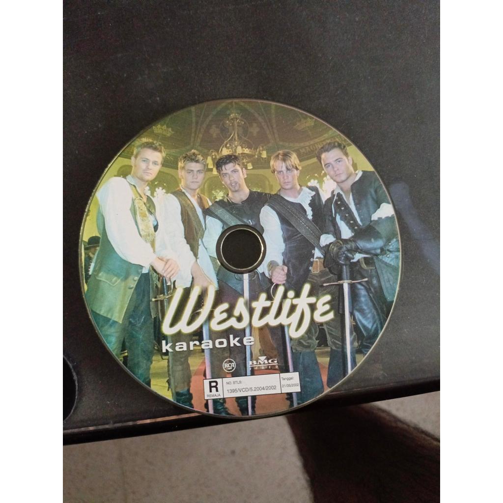 CD Karaoke Westlife 18 Lagu – Kondisi Bagus, Siap Pakai