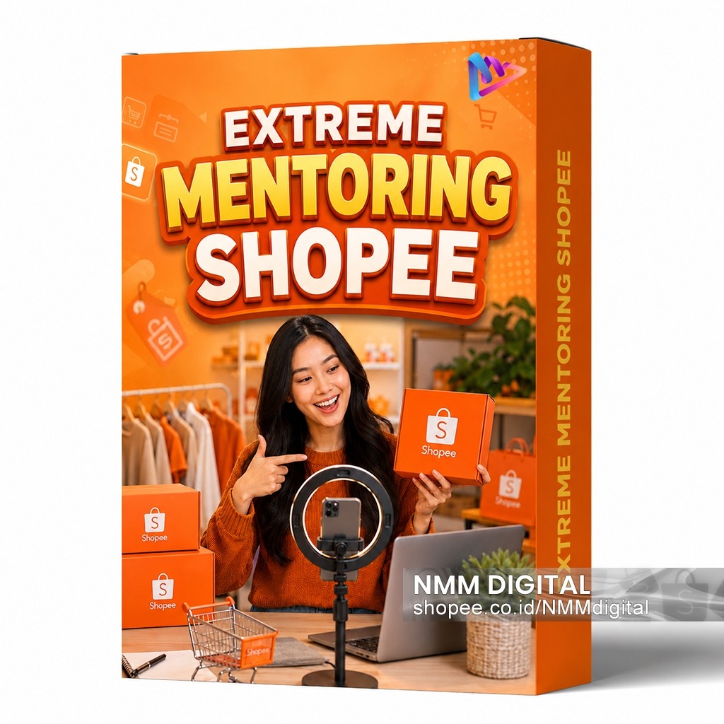 Extreme Mentoring Shopee Affiliate Class Lengkap Strategi Jualan & Konten Affiliate Viral