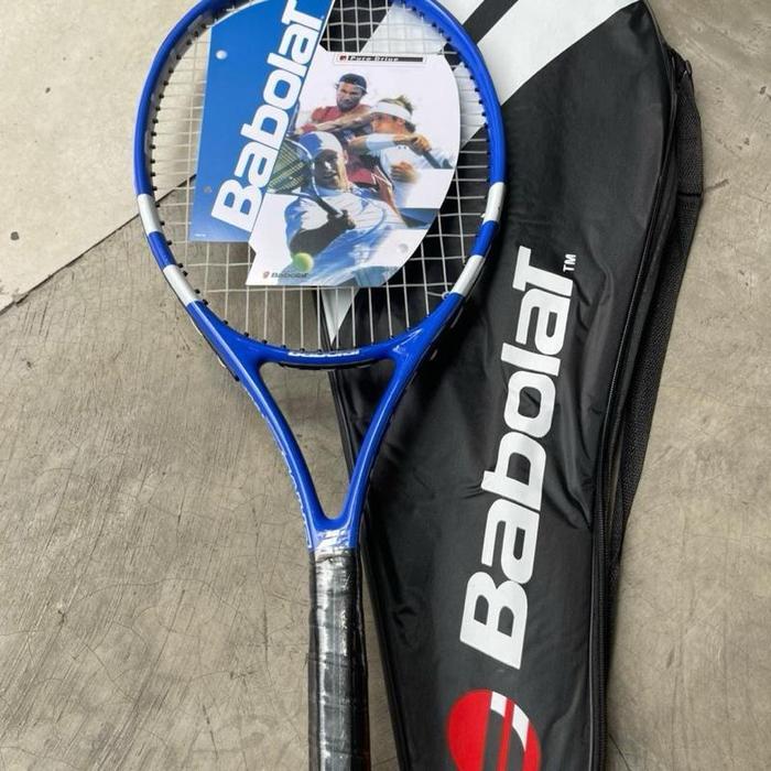 Babolat Raket Tenis Babolat + Sudah Terpasang Senar dengan Tas Raket Berkualitas Tinggi - BIRU