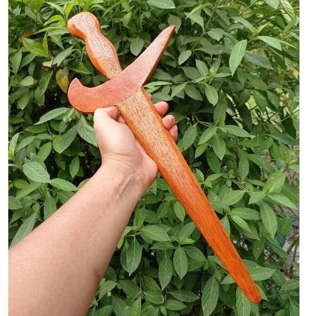 KERIS PERAGA - KERIS MAINAN - KERIS TRADISIONAL - KERIS KAYU JATI - KERIS KOMPLIT SARUNG KAYU - KERI