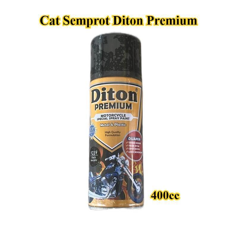 Diton Premium 400cc Cat Semprot Motor Mobil | Hitam Gloss Doff Putih Silver Gold Candy Tone Lembayun