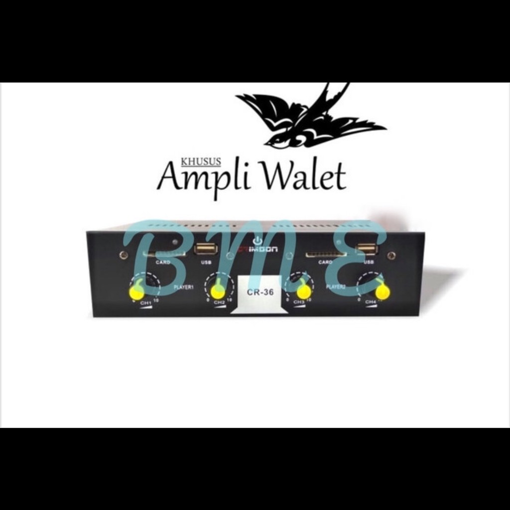 Ampli Walet Pemanggil Burung Walet CRIMSON CR 36 CR36