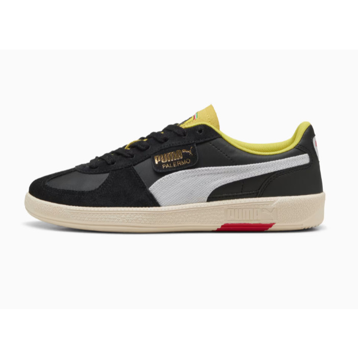 PUMA Sepatu Sneakers Pria Ferrari Palermo PUMA Black-PUMA White 308717 01