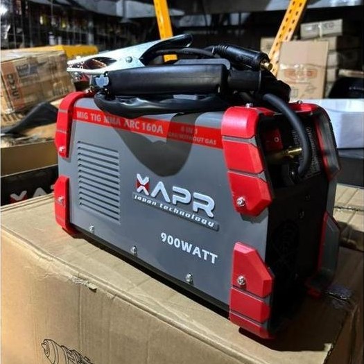 APR MIG/TIG/MMA Welding Inverter (160A, 900W) XAPR APR-AP39Promax Paket lengkap Fullset Mesin Trafo 