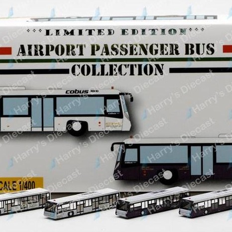 Khusus Grab [Diorama] 1/400 Airport Bus - Etihad