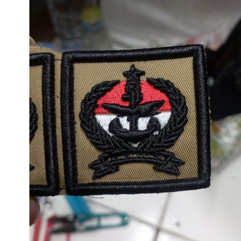 BORDIR LOGO KOMCAD TIMBUL PDL LORENG KEMHAN