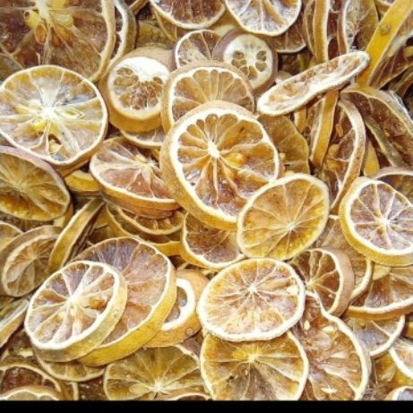 jeruk nipis iris kering