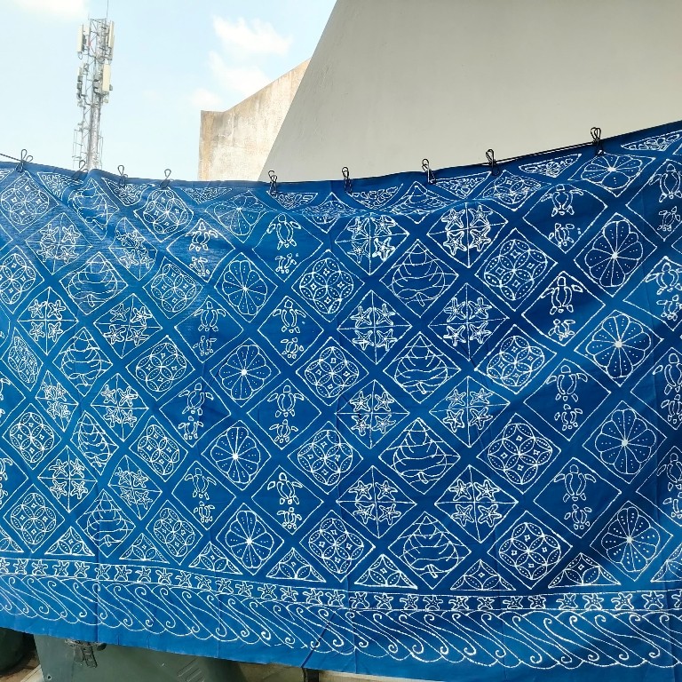 Batik Tulis Primissima Warna Alam Indigofera