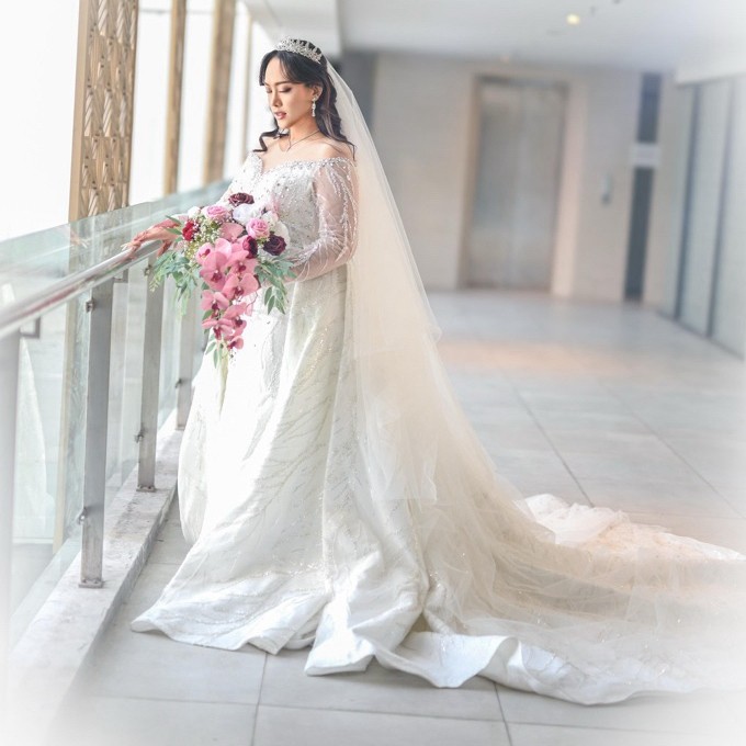 wedding dress baju pengantin import desain dubai fleksibel size
