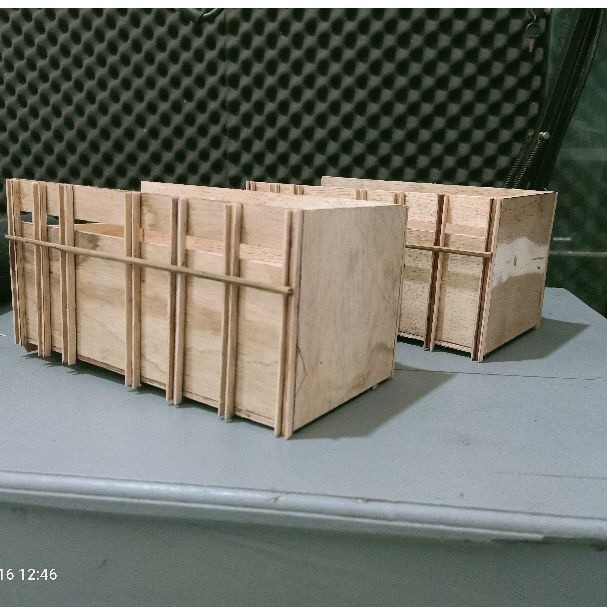 Bak Miniatur Truk Plastik Dari Triplek