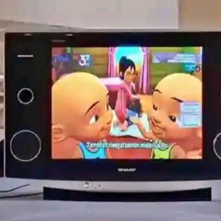 tv tabung sharp plus stb