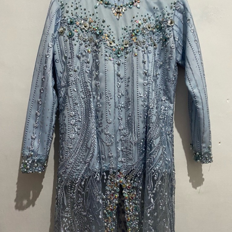 preloved kebaya payet mewah + rok songket