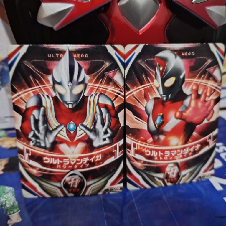 Dx kartu Ultraman orb original bandai bisa discan Ultraman orb card