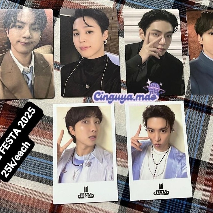 Photocard BTS FESTA 2025