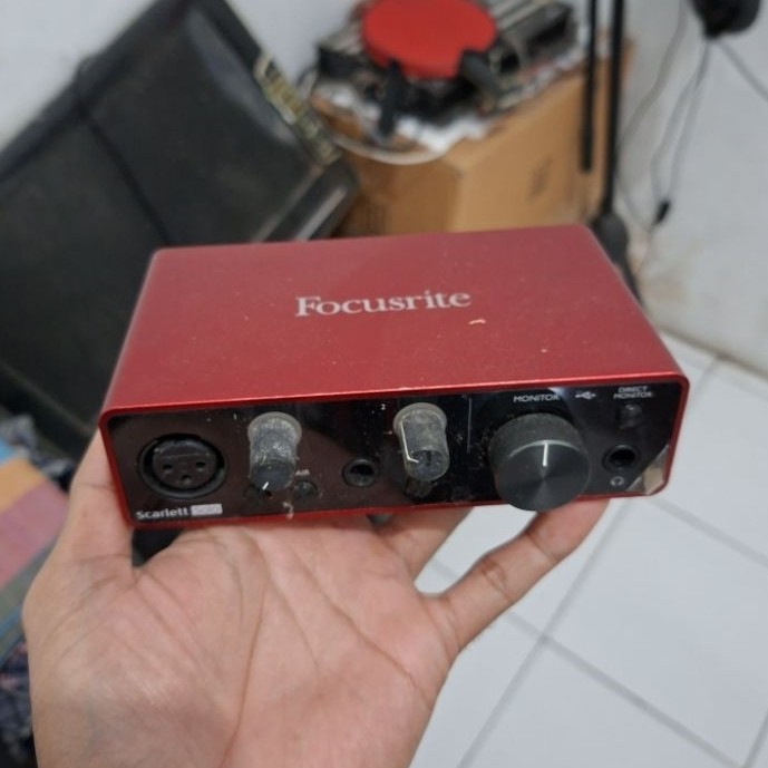 SOUNCARD FOCUSRITE SOLO GEN 3 SECOND