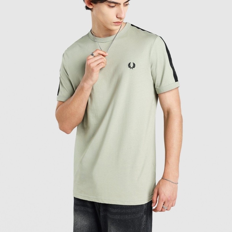Fred Perry Contrast Taped Ringer T-Shirt (M4613-M37) Original