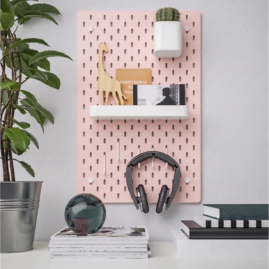 Pegboard pink 36x56 cm
