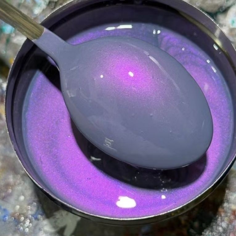 CAT PU WARNA SPECIAL GREY LEMBAYUNG PURPLE ORIGINAL