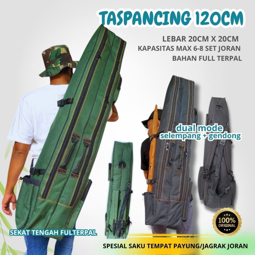 TAS PANCING RANSEL GENDONG ANTI AIR 120CM BAHAN TEBAL PREMIUM ORIGINAL