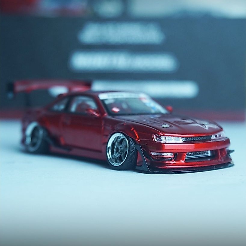 Mortal Model S14 GT-Spec V1 Chambergang 1.0 Metal Transparent Red, Holo 469/999