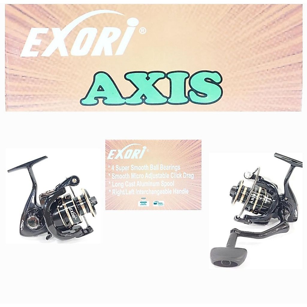Reel Pancing Exori Axis 4BB 1000 3000 5000 Original