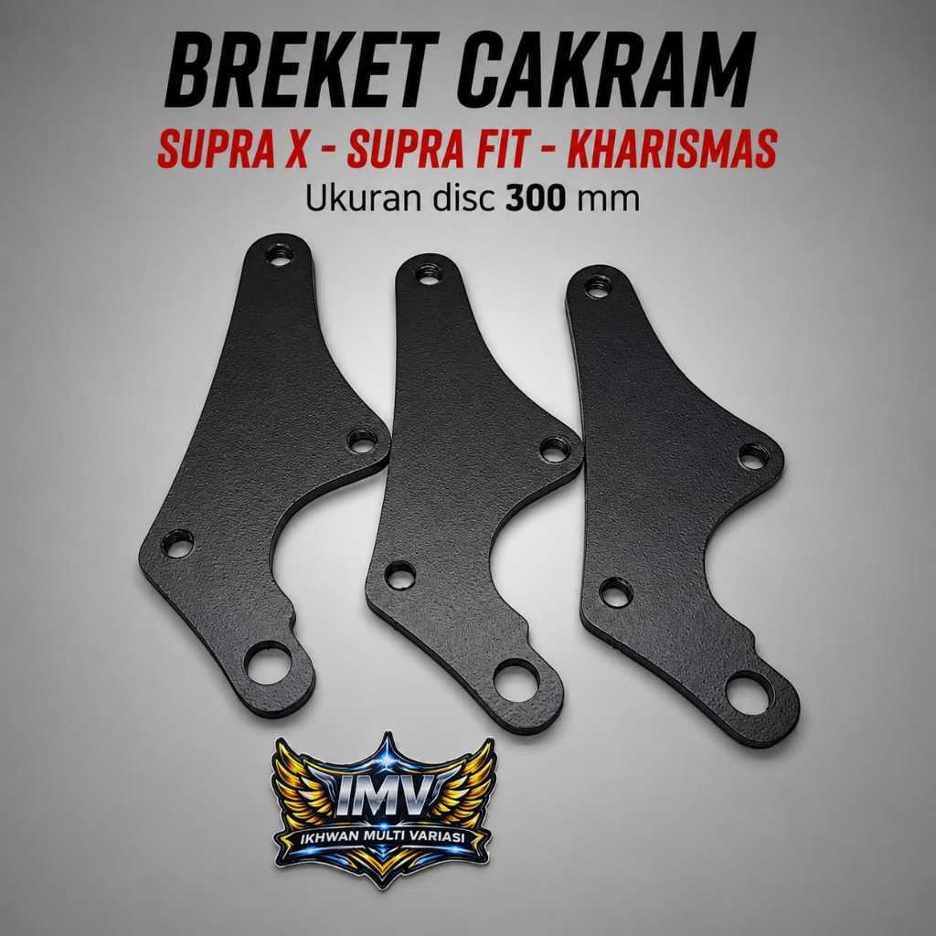 Breket Kaliper Piringan Cakram Supra X 125 Karisma Disc 300mm Depan