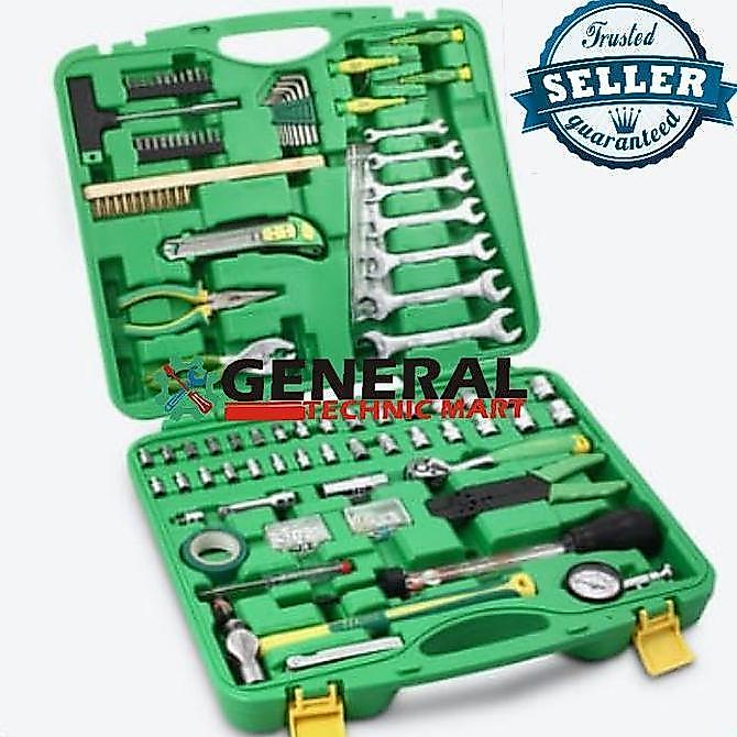 Ready Tekiro Mechanic Tool 130 pcs / Tekiro Tool Set Tool Kit
