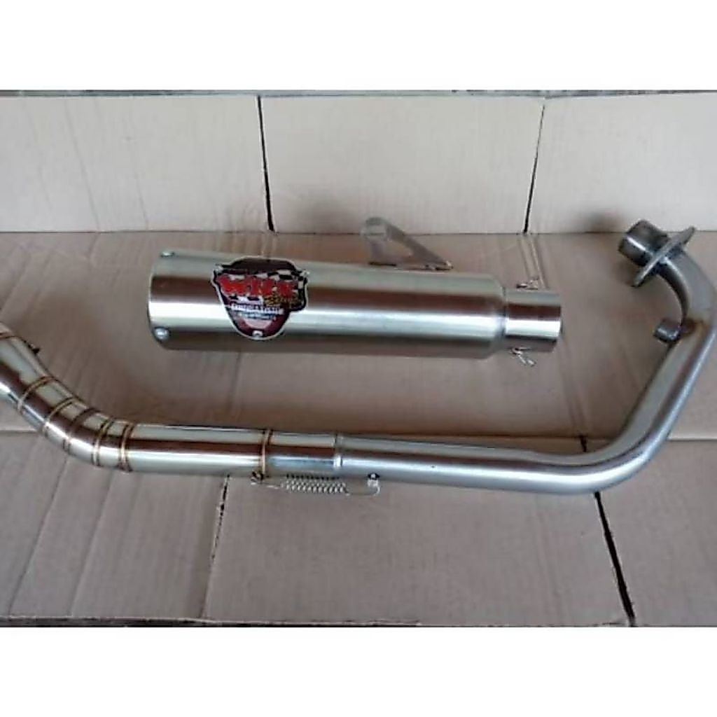 Knalpot WRX Baru GP 6 Gelas Buat Motor Satria Fu Vixion CBR New Facelit Jupiter Mx King Sonic Gsx