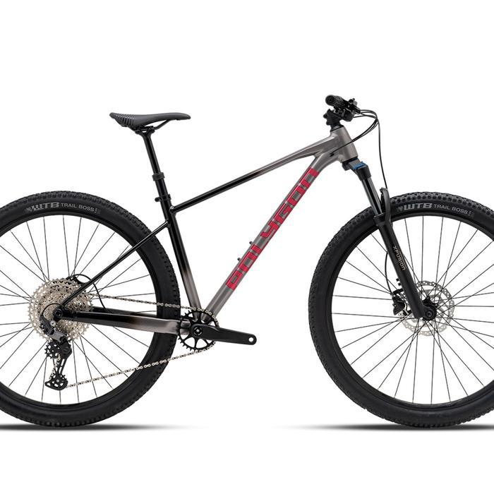 Polygon Sepeda Gunung Xtrada 6 – MTB Alloy, Siap Offroad Ringan - Charcoal, 29 S