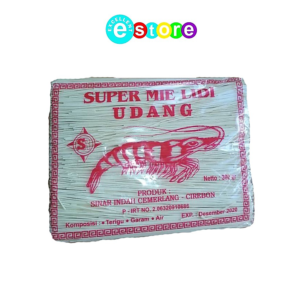 Mie lidi mentah super cap udang / mie lidi mentah / mie jepang mentah / bahan mie jepang / mie lidi