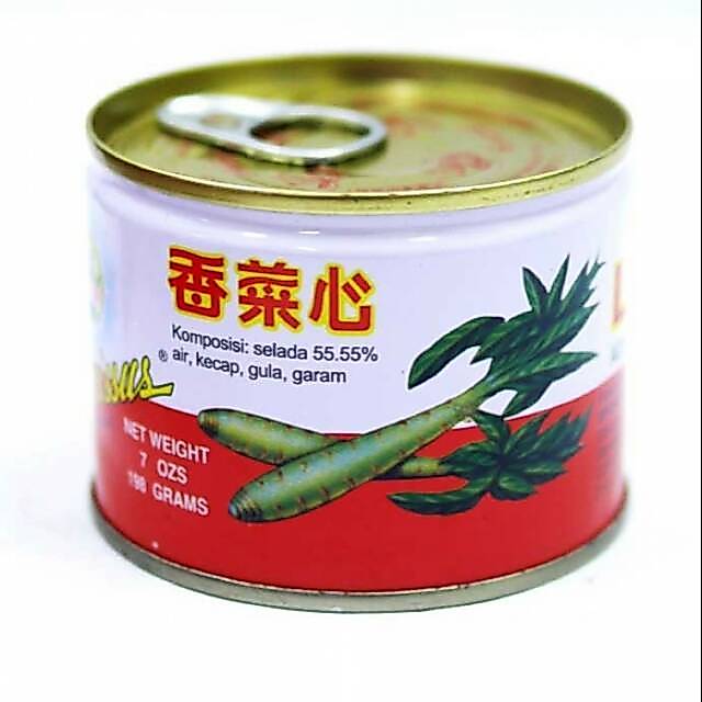 Pickled Lettuce / lobak kaleng / acar selada kaleng