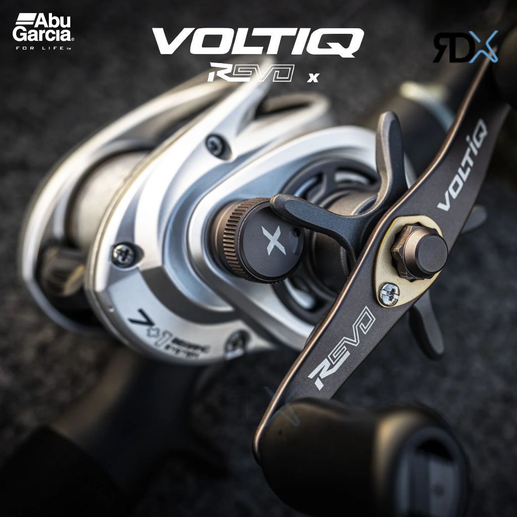 RDX Fishing Reel Pancing BC Abu Garcia Revo5 X VoltiQ Low Profile Left Handle HS BC Electronic
