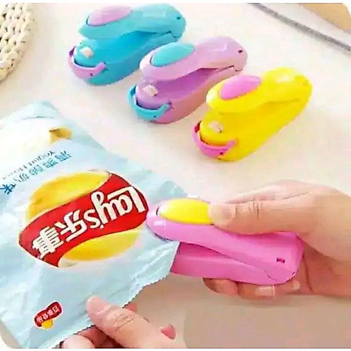 FANSTORE_PKU - Alat Perekat Plastik Elektrik / Hand Sealer Portable / Mini / Bungkus Snack Makanan /