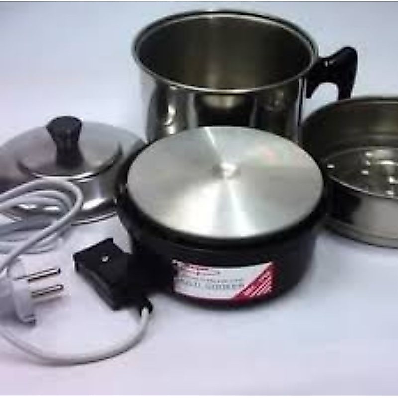 Maspion MEC1750 Multi Cooker 0.5L Stainless Steel 300W